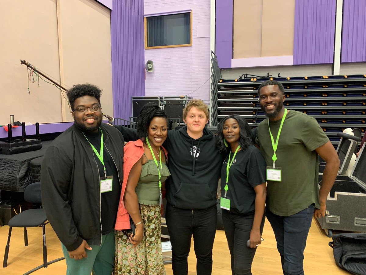 AMCGospelChoir's tweet photo. So you know we sang backing vocals for @LewisCapaldiUK last year ? That show is playing again on BBC2 TONIGHT.  10:00pm. With our bezzies @MancCamerata @LewisCapaldi #GospelClassic #LewisIsLovely https://t.co/jg9xZFNjb5