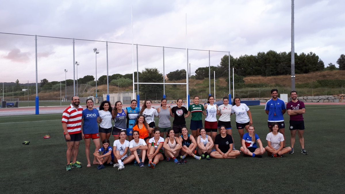 rugbysantcugat's tweet photo. 🏟 Primer entrenament del nostre sènior femení! Quines ganes teniem de tornar! ⁣
-⁣
💪🏻 ¡Primer entreno de nuestro senior femenino! ¡Qué ganas teníamos de volver! https://t.co/3sHFmSpWAM