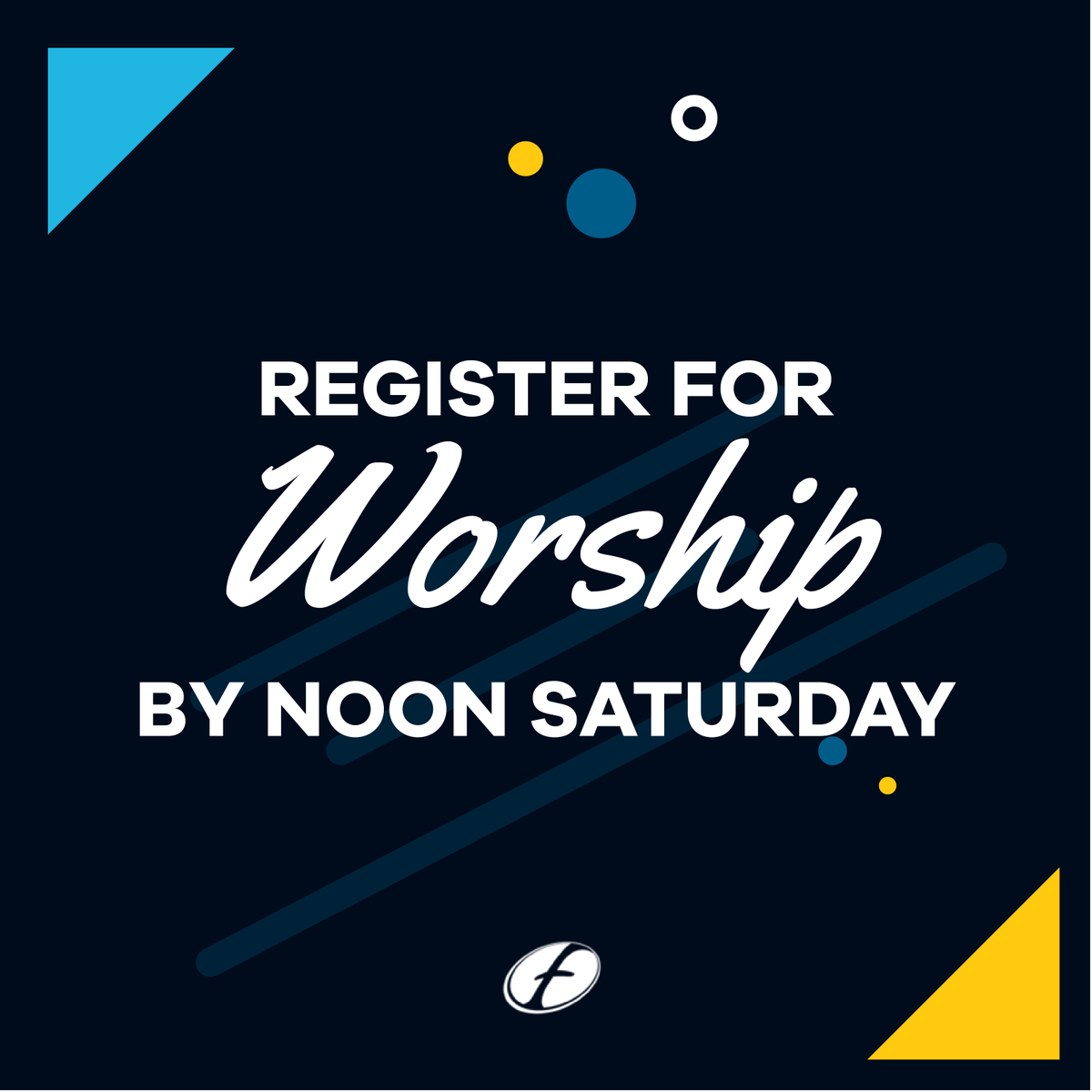 fellowshipla's tweet photo. Join us for worship this Sunday. Two services at 9:30 / 11 AM only.  Register at https://t.co/PK83Egyx6G https://t.co/iRIaUig4O8