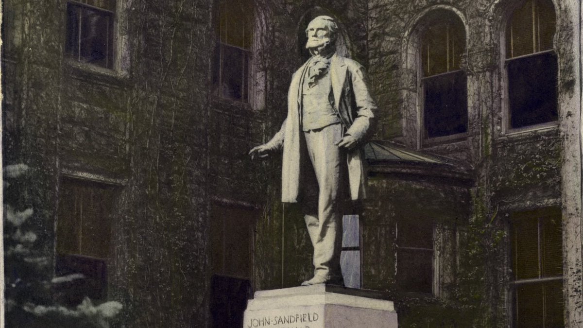 4. Nearly every single statue erected in Queen's Park over the last 150 years is a statue of a White man. They're almost all Protestants. And they're almost all enthusiastic supporters of the British Empire.