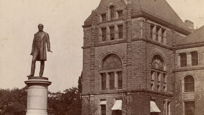 4. Nearly every single statue erected in Queen's Park over the last 150 years is a statue of a White man. They're almost all Protestants. And they're almost all enthusiastic supporters of the British Empire.