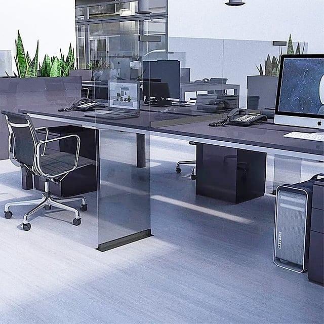 VerticalInter's tweet photo. Distancing screens made of laminated glass provide a finished look while stopping the direct spread of airborne particles.
#glassscreen #deskseparator #deskscreen #PhysicalDistancing https://t.co/syhdTPfS9n