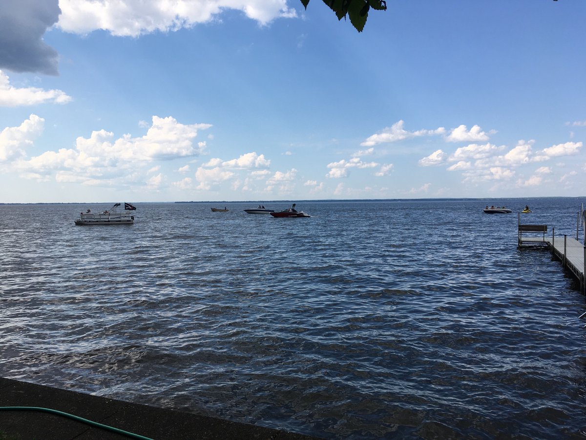 JUArchivist's tweet image. @MichiganDNR The bouys outside the boat launch at Houghton Lake’s south shore need to be installed tonight!! Too many boats not using the channel and coming too close to swimmers. #MichiganDNR #FixThisASAP #UnsafeConditions