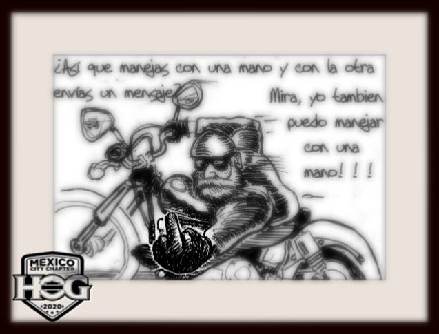 HOG_M_X's tweet photo. #YoTeCriticoGratis cuando vas manejando y usando el celular 🚗📵. #Respect  #FreedomMachine  #HogMcc #HarleyDavidson #FelizViernesAtodos https://t.co/uWWXRWtAb3