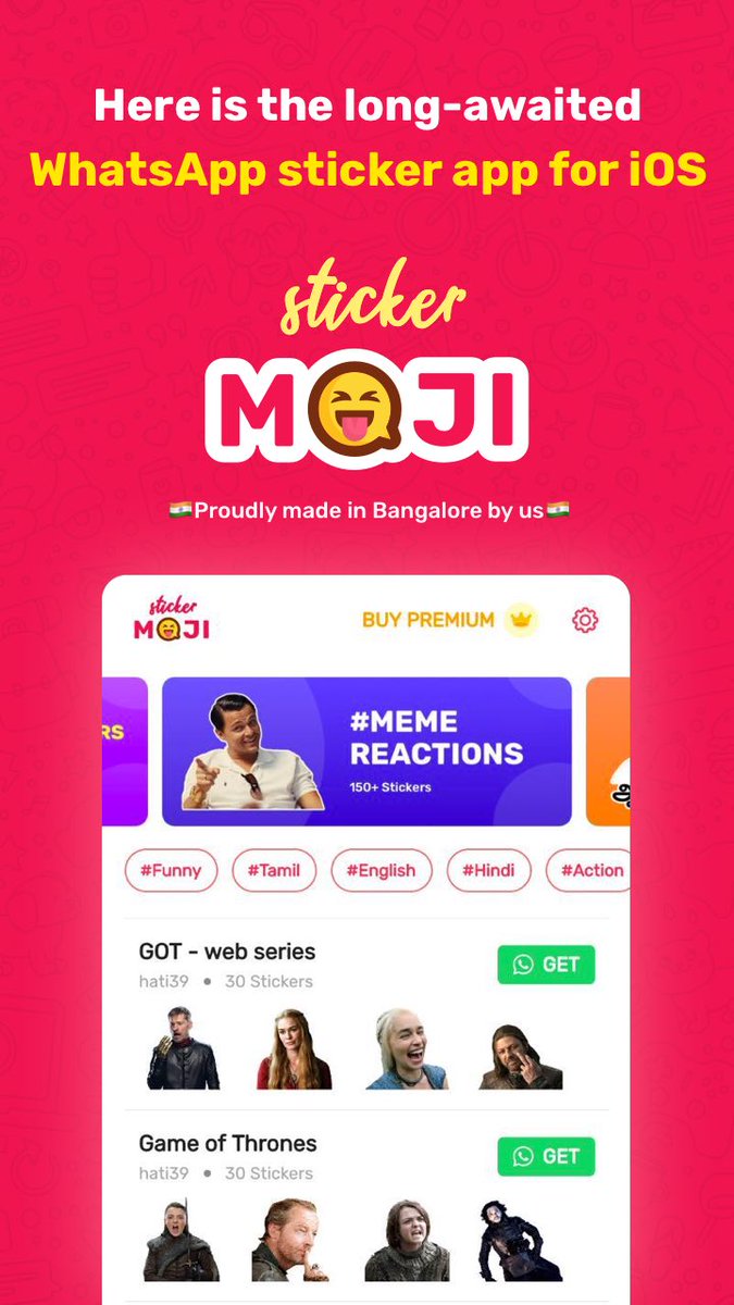 stickermoji's tweet photo. Stickermoji: Stickers & Maker
#flutterdev #FlutterCommunity #fluttermake #iOS #Whatsapp #iMessage #Stickers #Stickermaker #AI #magiccut #Stickermoji #memesdaily @timsneath @rodydavis
https://t.co/dla71Qxg0q https://t.co/AOUsPp4Fer