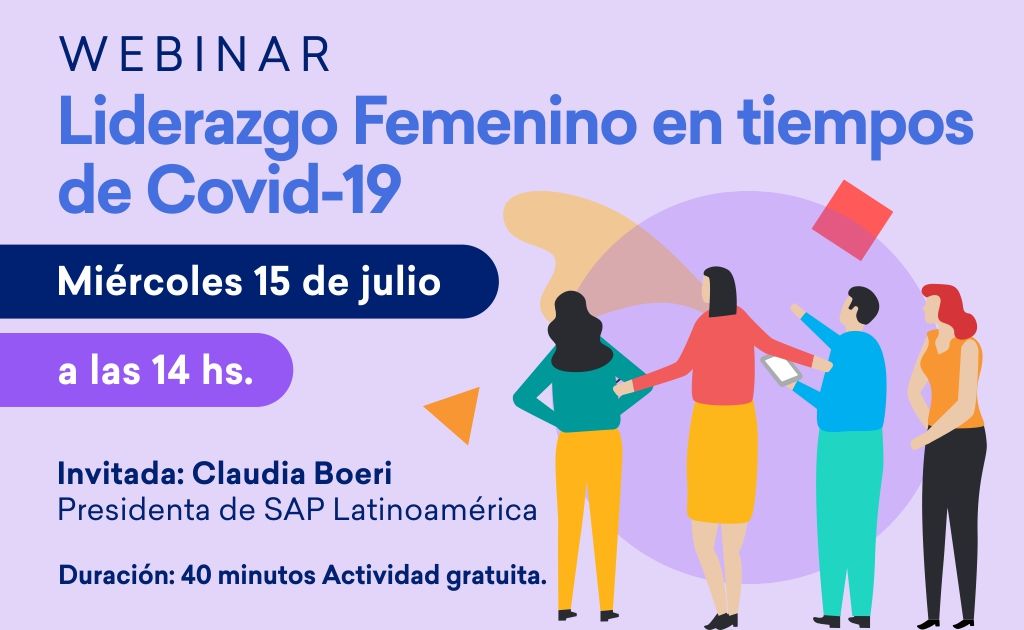 Junto a Claudia Boeri estaremos conversando sobre el papel que abordan las empresas tecnológicas en este momento y cómo SAP está abordando esta situación de Covid 19. 
Miércoles 15 de junio a las 14hs.
Link: buff.ly/3c7iNU7