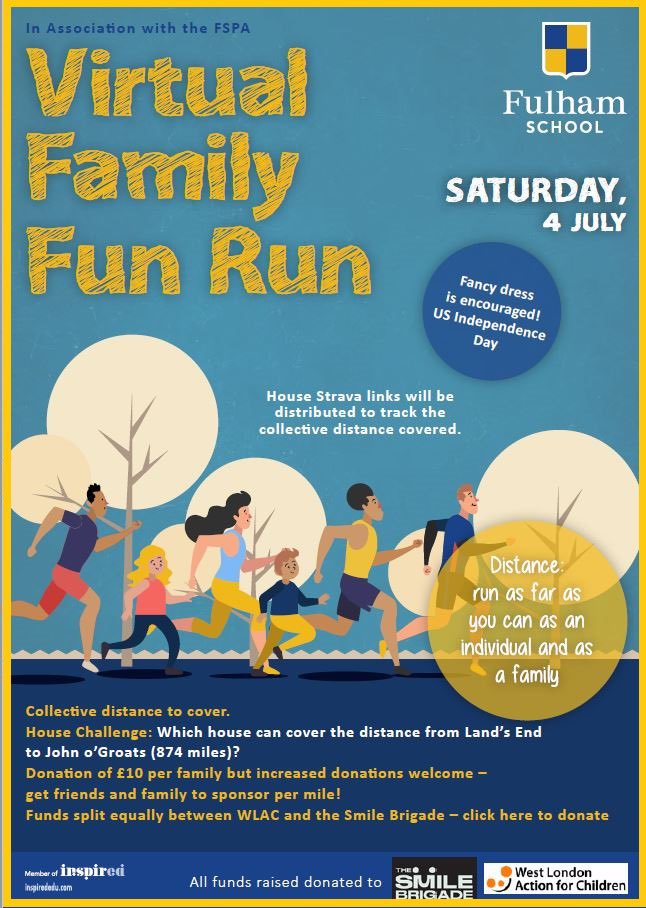 FPS_Sport's tweet photo. Who’s ready? 🦸‍♂️🦸🏻‍♀️ #familyfunrun #fulhamschool https://t.co/o4phwTdUJ3