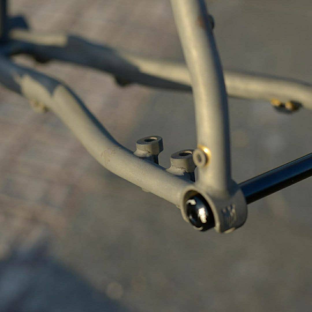 Something new on the horizon from @Fearless_Bikes 😲 just off these first glimps pictures I can’t wait to see the finished product. 
#Repost @Fearless_Bikes 
ETA: likely late Autumn. #steelisreal #steelisrealrgc #fearlessbikes #cycleporn #handbuiltbikes #adventurebike #gravelbike