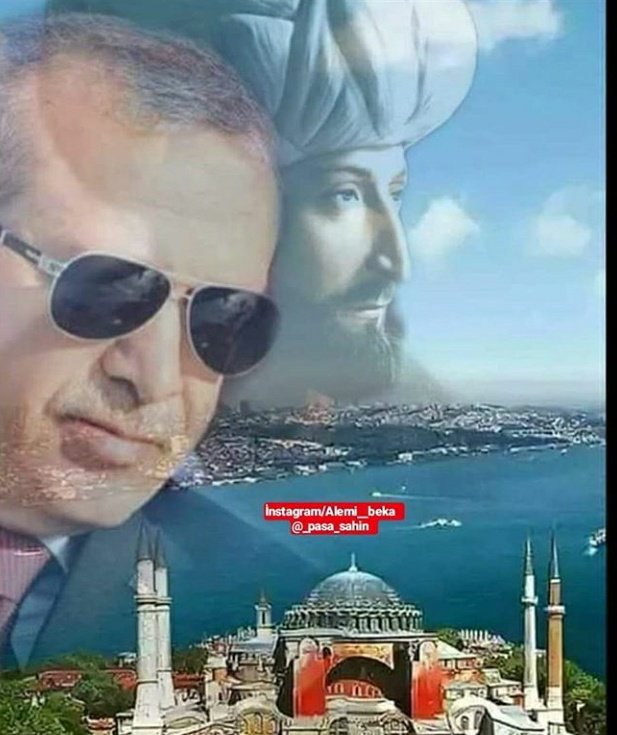 Başkan Erdoğan
KİMSENİN BİZİM İBADETHANEMİZE KARIŞMAYA HAK VE SALAHİYETİ YOKTUR.
#ilmekilmekAyasofya