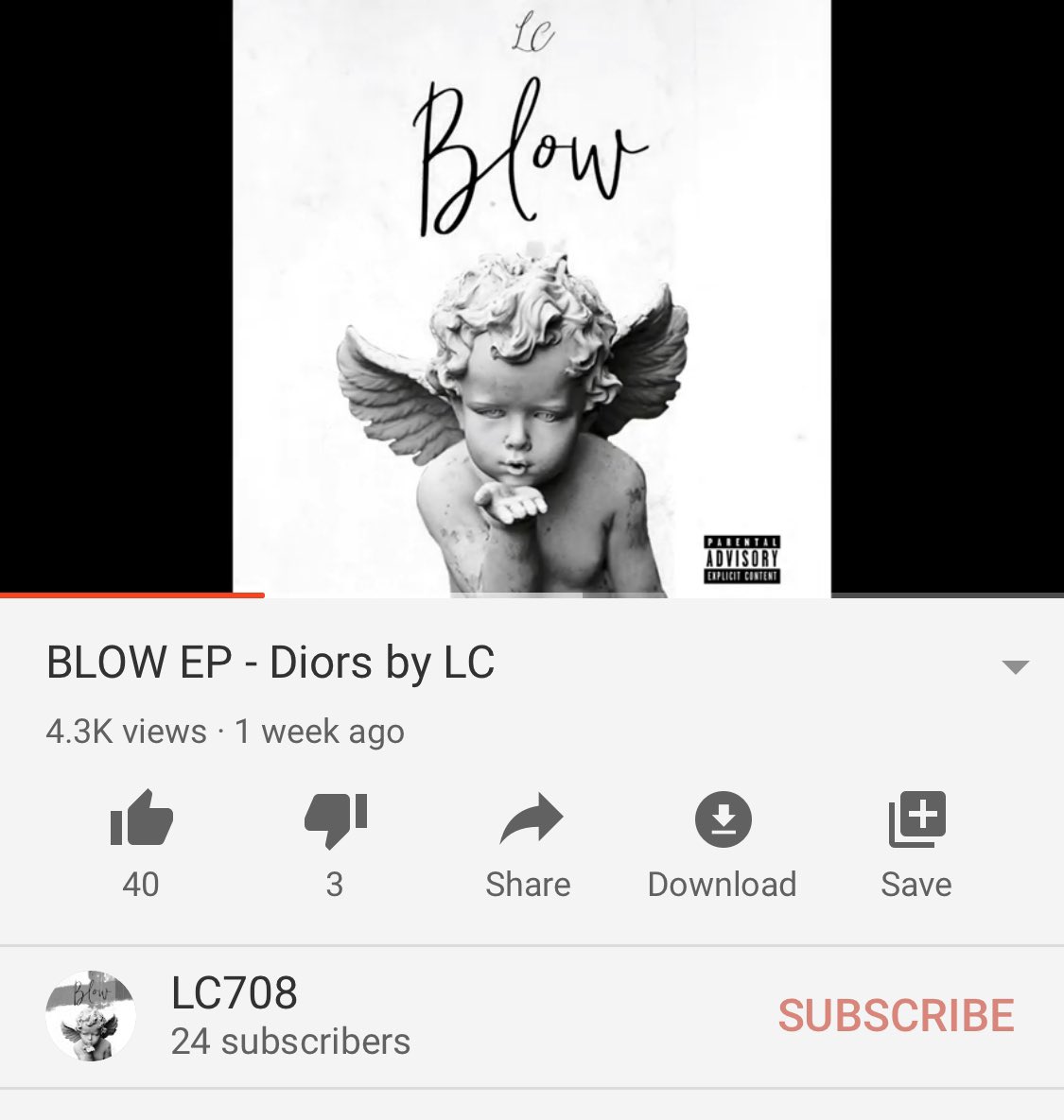 lczulufaces's tweet photo. Go to YouTube, type in “LC708” and subscribe to my channel. #1weekIn https://t.co/rRuOsHdyS4