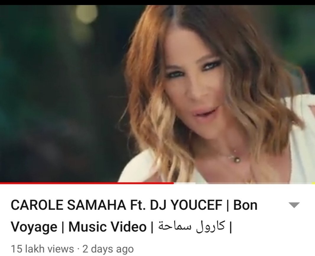 samairas25's tweet photo. Another amazing song by @CAROLE_SAMAHA
Listening on repeat ❤️🎶 https://t.co/bvXS0x31Xx