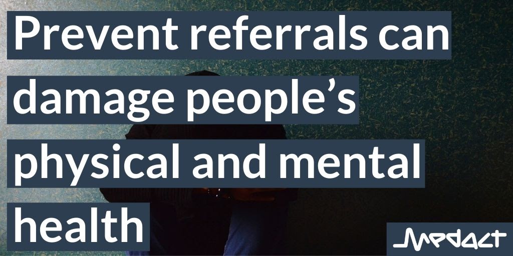 3. In fact, in the course of our research, we found a number of concerning cases in which a Prevent referral actually led to an individual & their family members developing physical and mental health conditions.  #PreventHarmsHealth