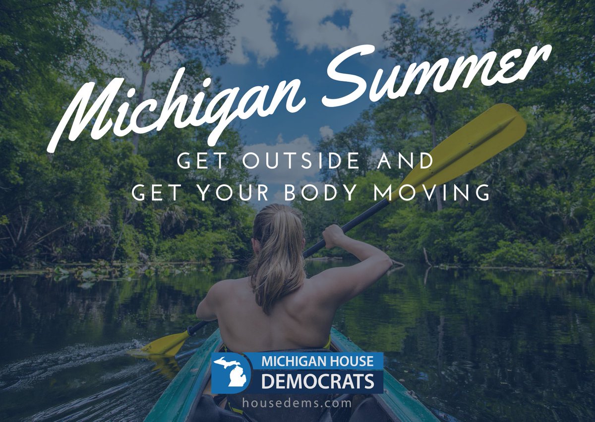 PadmaKuppaMI41's tweet image. Summer is a great time to get outside and get your body moving. Remember to take 30 minutes today to enjoy the sunshine and get some exercise and if you’re worried about crossing paths, remember to bring a mask and stay 6 feet apart! #MichiganSummer