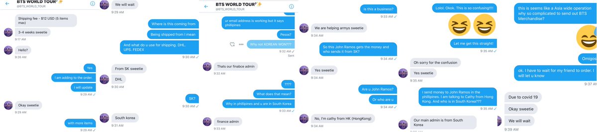 btsarmysafety's tweet photo. 🚨SCAM ALERT🚨

BLOCK &amp; REPORT

@BTS_WORLD_TOUR https://t.co/16flU0m3Yw