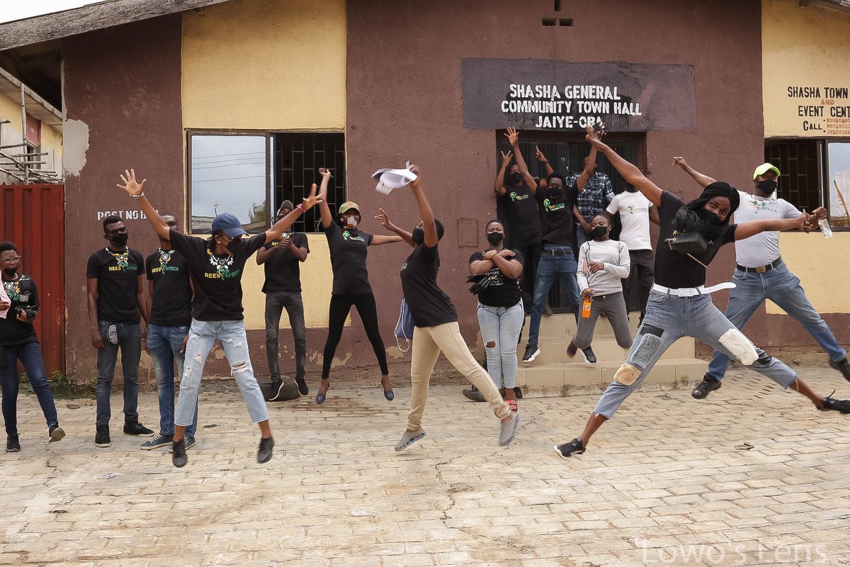 reesafrica's tweet photo. We are Young!
We are innovative volunteers!
We are change agents!
We are REES Millennials!!!
#reesafrica #reesmillenials #sdgs #CommonwealthYouth #reesafrica #YouthTakingCharge #timefornature
#sustainability https://t.co/85kVSCcaU5