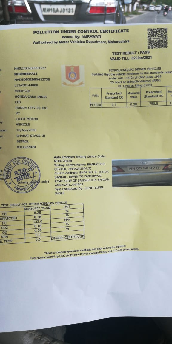 rp_kharat's tweet photo. All PUC centers in Amravati are charging INR 200/- for 4 wheeler PUC instead of actual fees INR 90/- pls take appropriate action..seems they have formed union.#cheatingwithcustomers
@InfoDivAmravati @InfoAmravati @AmtCityPolice @Letscleanamt @OfficeOfNG @MORTHRoadSafety https://t.co/1pR3rxkr12