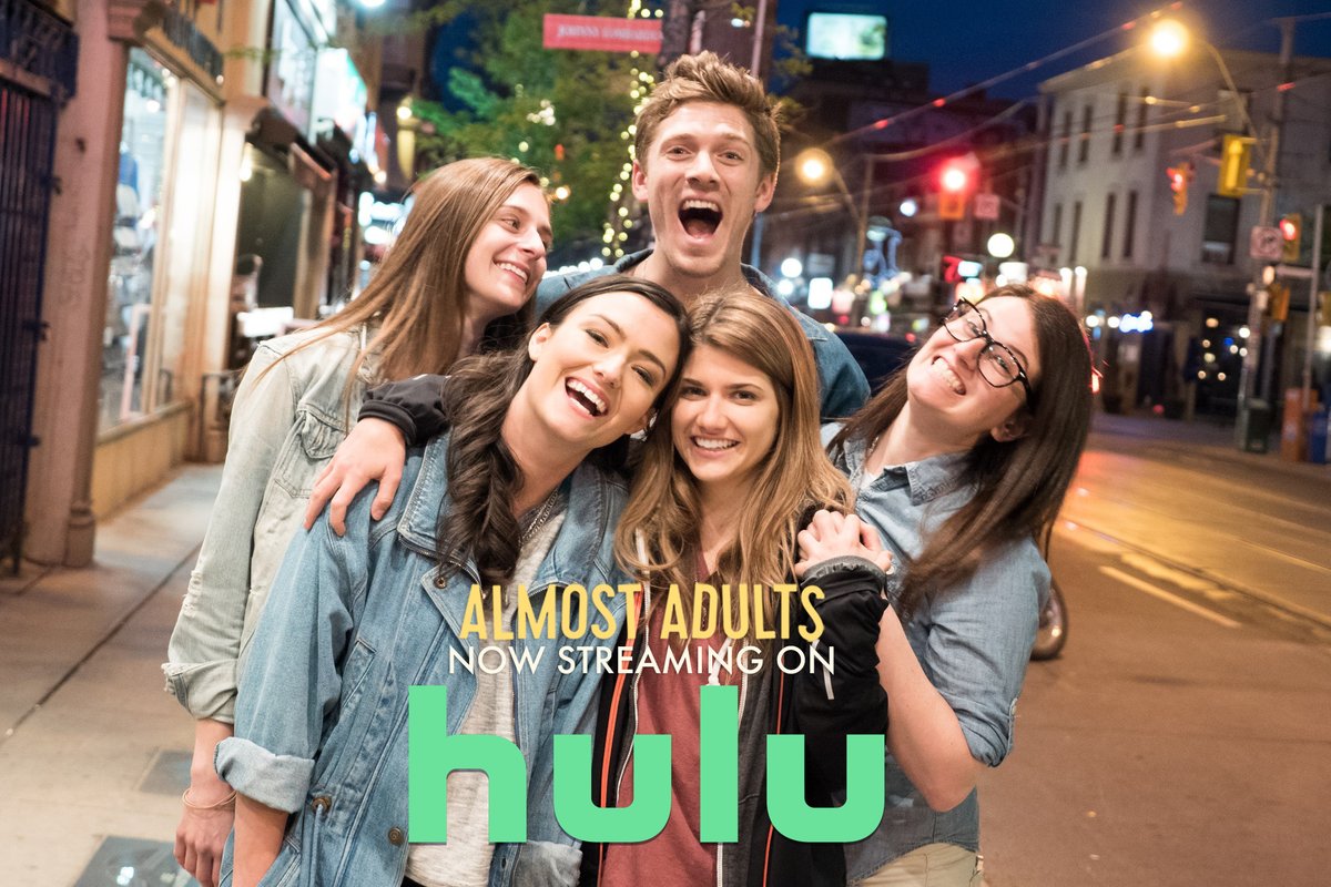 #AlmostAdultsMovie IS NOW STREAMING ON HULU!