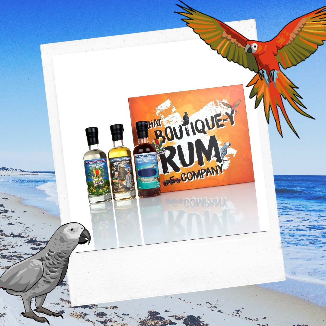 What's this? A #BoutiqueyRum tasting set filled with THREE tasty 20cl bottles? 
Discover Travellers Distillery 10 Year Old, O Reizinho and, Diamond (Versailles Still) 13 Year Old. 
Join us on Friday 10 July for a live tasting on our Instagram, with our very own @boutiqueypete!