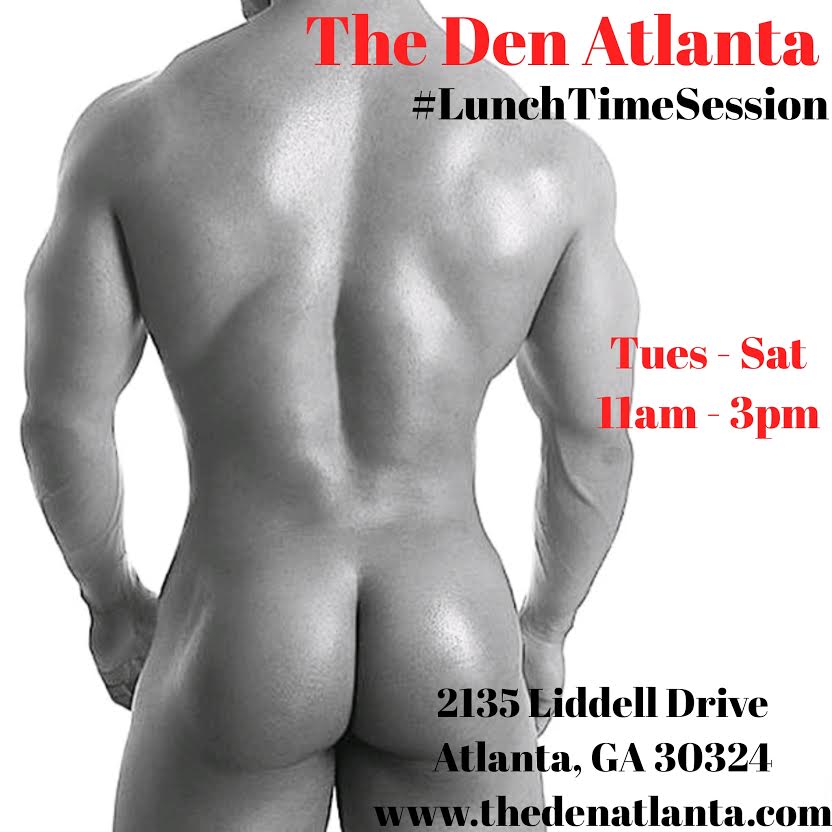 thedenatlanta's tweet photo. There's still tie to come get your #MIDDAYLUNCH freak on with us. Best way to start the holiday weekend!!! https://t.co/3X4GOTqOxk