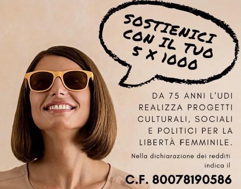 Il #5x1000 all’udi: una firma che costa poco ma vale molto!