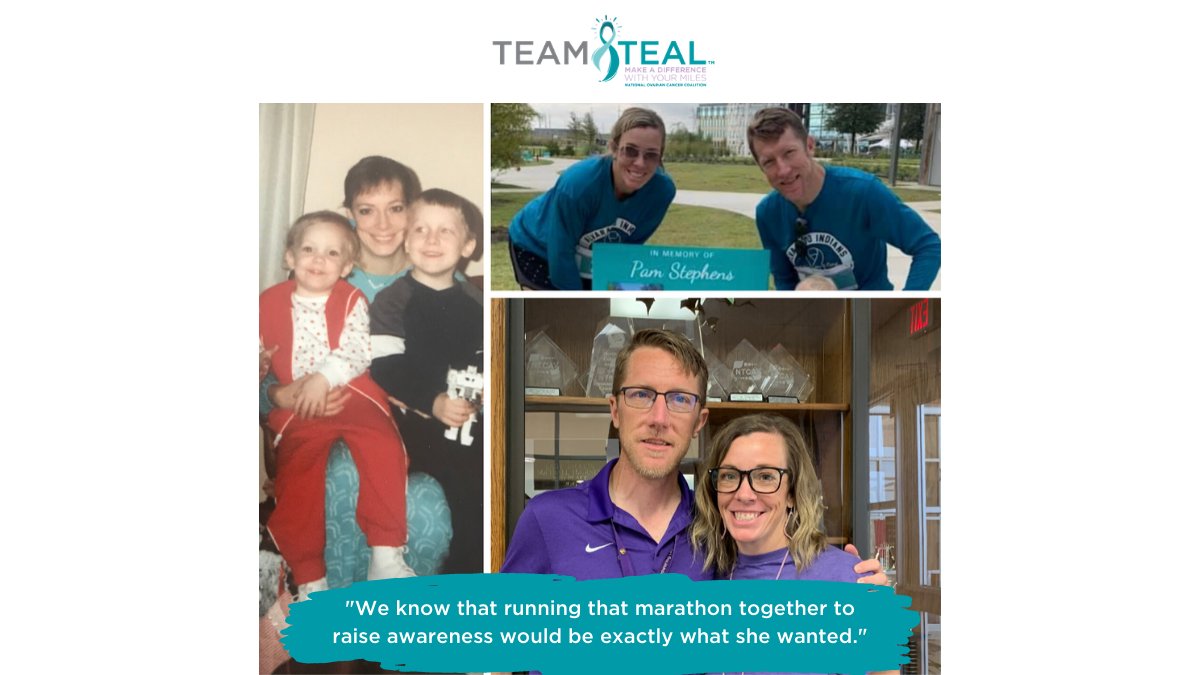 Varsity soccer coaches Micah &amp; Israel run for #noccteamteal for their #1 fan - mom! bit.ly/3dK999S