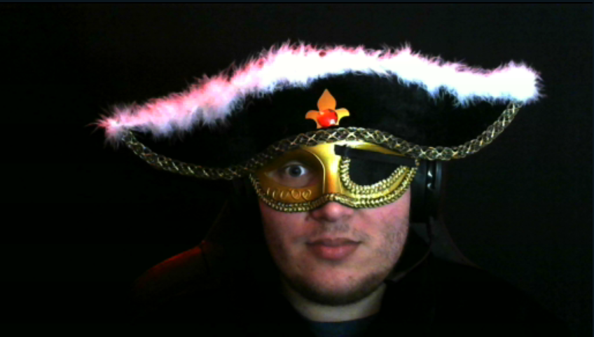 JChippa1's tweet photo. Come Join @MartinWhiteNin and myself as we take on the deadly seas tonight and dig up some buried Treasure.

p.s i found this mask somewhere in my cupboard and decided I'd give it a go 🤣🤣

Keep a look out for the live notification!

#SeaOfThieves #IamaPirate https://t.co/owij9gi2HH