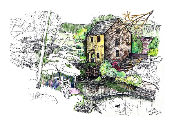 New artwork for sale! - "The Old Mill" - fineartamerica.com/featured/the-o… <a href="/fineartamerica/">Fine Art America</a>