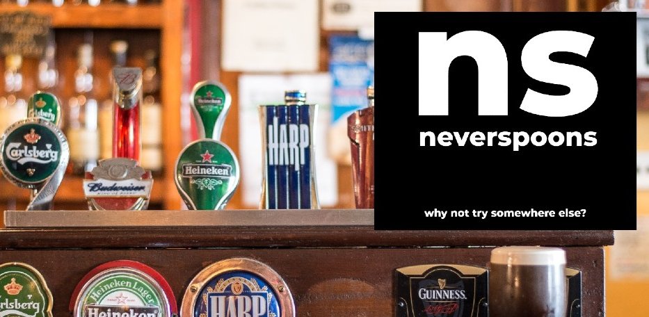 NeverspoonsApp's tweet image. The Neverspoons app is live - head to neverspoons.app to download.🍻

If it's safe to do so, we want you to support local independent bars. Download the #neverspoons app to see our hand-picked bars.

More pubs will be added regularly. Recommend other pubs via the website.