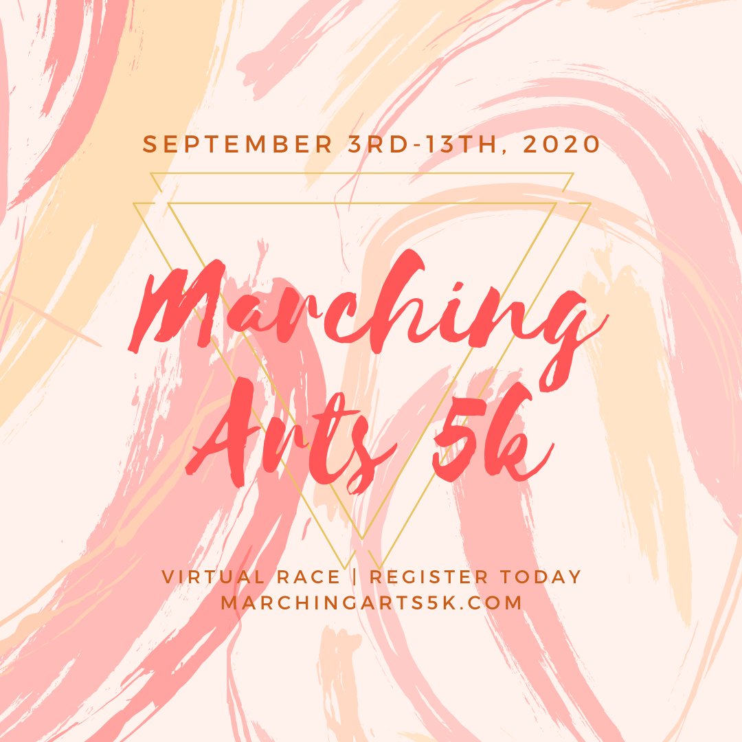 MarchingArts5k's tweet photo. 2 months from today, the Marching Arts 5k kicks off! π€© Register NOW, and you'll get a medal or patch (you choose) and socks! π
Plus, our friends at @MarchingHealth made an 8-week training program for you for FREE π Use the link in our bio & start today! π #MA5K https://t.co/DmmYoX6Fop