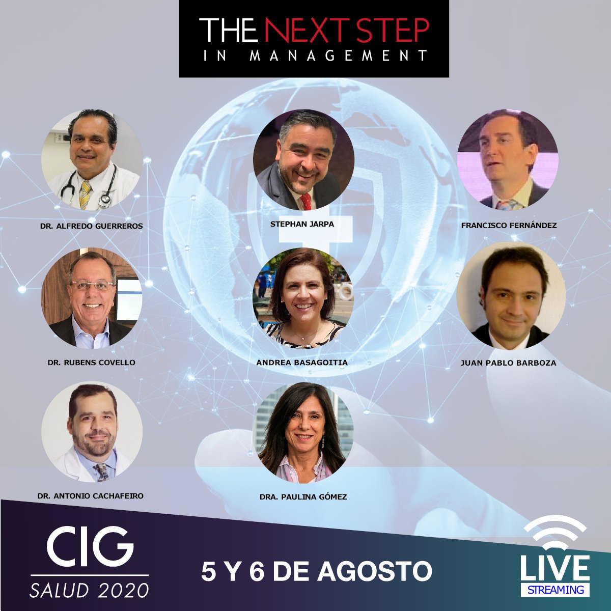 TheNextStep_MX's tweet photo. Conoce a los speakers del Congreso de Innovación y Gestión en Salud 2020
#MedicalEd #COVID #ExperienciadelPaciente #TNSINMANAGEMENT Para más información visita: https://t.co/miSNMP1kjU https://t.co/9ir8UcZz9X