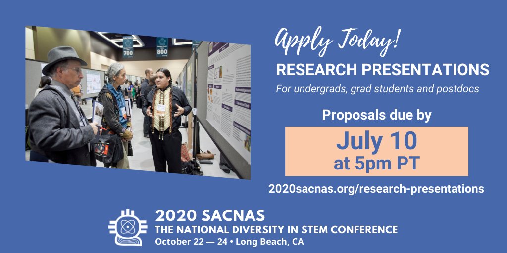 SACNAS tweet picture