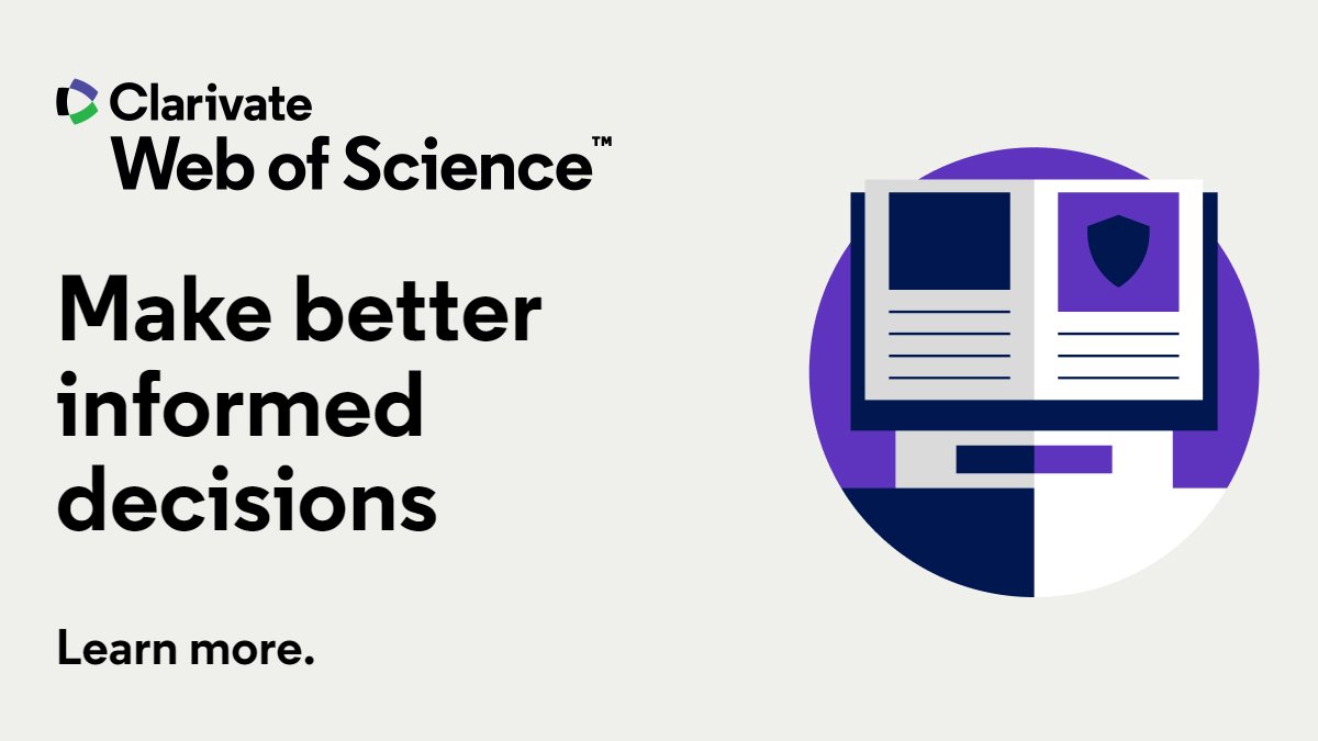 ClarivateAG's tweet photo. Publishers, institutions, funders &amp; researchers have relied upon Web of Science Journal Citation Reports for over 40 years to identify the world’s leading #journals, understand #citation impact trends, &amp; inform publishing strategy: https://t.co/8FxvVMXUlN

#JournalImpactFactor https://t.co/S3GVPQ0KzU