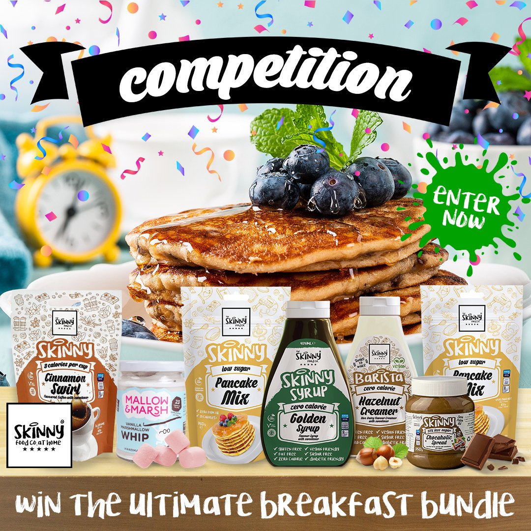 The Skinny Food Co (@skinnyfoodco) on Twitter photo COMPETITION TIME ππ
You could #WIN our Ultimate Breakfast Bundle! ππ€©π₯³
To enter:
- Like the post
- Follow <a href="/skinnyfoodco/">The Skinny Food Co</a>
- Retweet this post
- Tag a friend
1 tag = 1 entry
Good luck everyone π€ Winner will be announced on Friday 10th July
π€© #SkinnyFoodCo #NotGuilty COMPETITION TIME ππ
You could #WIN our Ultimate Breakfast Bundle! ππ€©π₯³
To enter:
- Like the post
- Follow <a href="/skinnyfoodco/">The Skinny Food Co</a>
- Retweet this post
- Tag a friend
1 tag = 1 entry
Good luck everyone π€ Winner will be announced on Friday 10th July
π€© #SkinnyFoodCo #NotGuilty