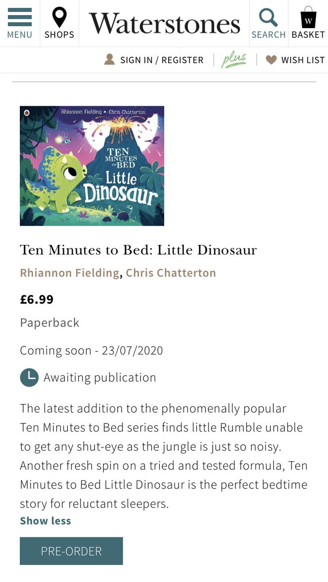 rhiannonfindlay's tweet photo. Ahh so great to be featured in the @Waterstones roundup! Bring on July! 🥳 🦕 🦖 @ChrisChatterton @ladybirdbooks https://t.co/EblBsQfqdk