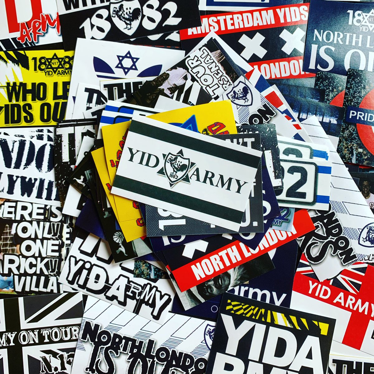 yiddostickers's tweet image. Few new designs available from tonight. 

Get your Stickers here ..... ow.ly/Vzp5309neus.  #yidarmy #thfc