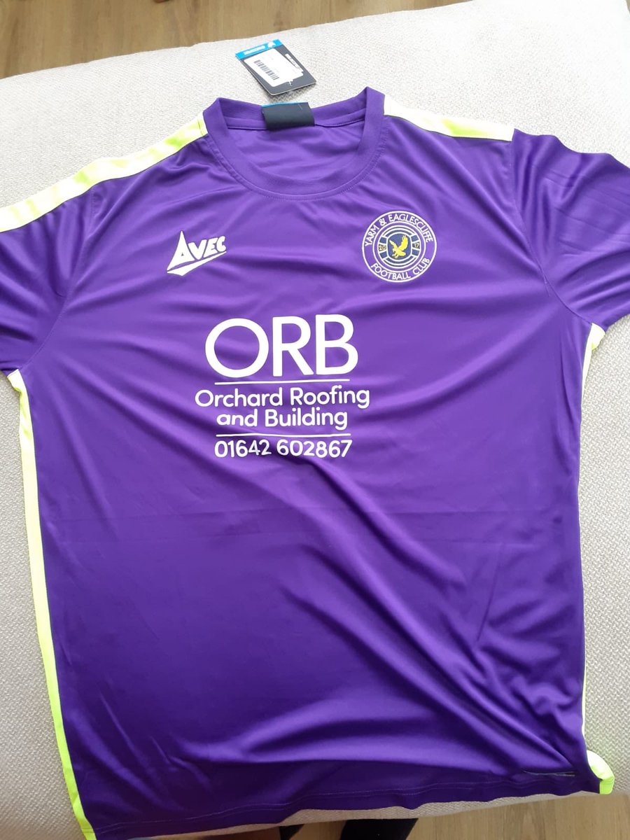Yarm & Eaglescliffe FC (@yarmeaglescliff) on Twitter photo A new arrival for us today🤩
Another huge thanks to Orchard Roofing for their sponsorship of our home kit for the upcoming season and <a href="/AvecSport/">Avec Sport</a> for their exceptional service!
Shown is our home kit along with our two ‘keeper tops 👐🏻
It is very much appreciated! #UTYAE 🔵⚪️ A new arrival for us today🤩
Another huge thanks to Orchard Roofing for their sponsorship of our home kit for the upcoming season and <a href="/AvecSport/">Avec Sport</a> for their exceptional service!
Shown is our home kit along with our two ‘keeper tops 👐🏻
It is very much appreciated! #UTYAE 🔵⚪️