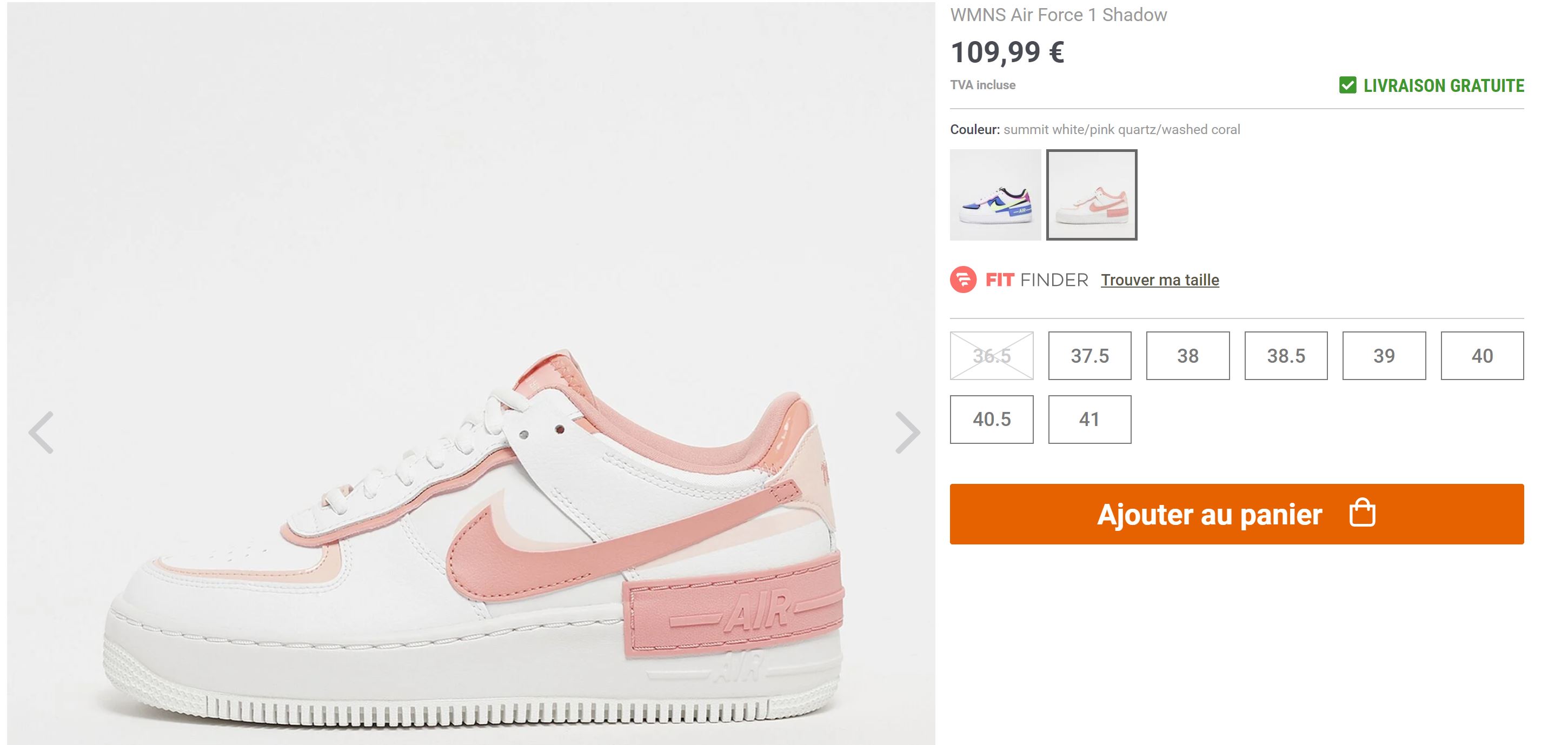 MoreSneakers.com on Twitter: "EU ONLY : Wmns Nike Air Force 1 Shadow  'Summit White/Pink Quartz/Washed Coral' again on Snipes EU  FR:https://t.co/VxRnycmqqZ DE:https://t.co/HqfcoERHob  NL:https://t.co/4CHnP4G3vE https://t.co/gjneG1cCLD" / Twitter