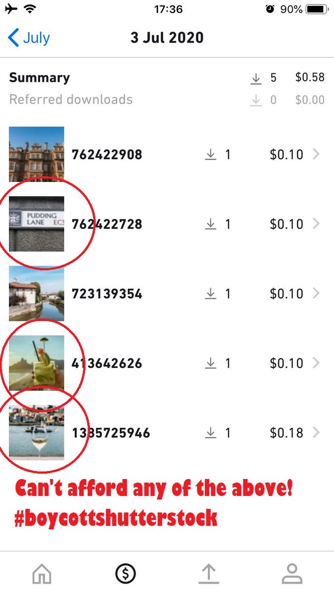 ARotenbergphoto's tweet image. While I look at my sales for today at once mighty / now turdy #shutterstock, I can' help but think that with these pathetic earnings I can't afford a pudding, caipirinha nor a glass of wine..let alone traveling to any of these places! #boycottshutterstock #microstock #sosad