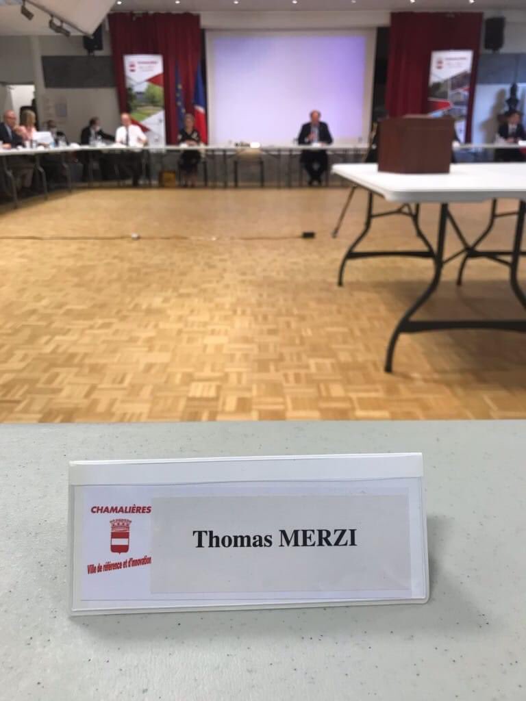 Thomas_Merzi's tweet photo. En place 🇫🇷
1er Conseil Municipal #Chamalières https://t.co/bjBTRbW0id