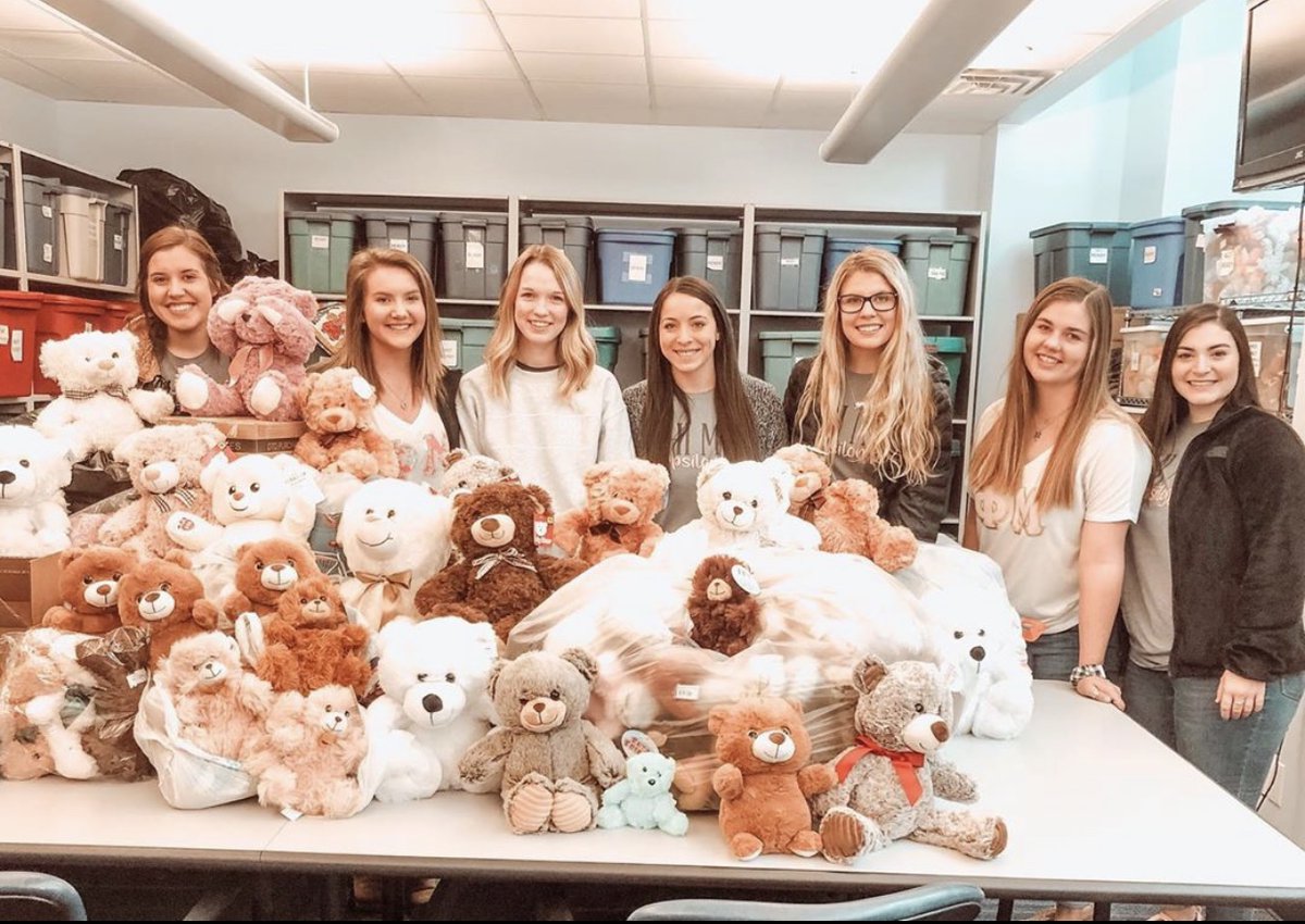 TarletonCLSO's tweet photo. Meet our Chapters!
Phi Mu (ΦΜ) is part of the Panhellenic Council at Tarleton.
Their organization motto, "Love. Honor. Truth." are also the guiding values and principles for their members. 
Find them on instagram at phimu_tsu! https://t.co/ArNzxDdN1o