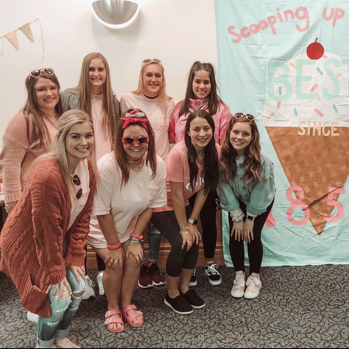 TarletonCLSO's tweet photo. Meet our Chapters!
Phi Mu (ΦΜ) is part of the Panhellenic Council at Tarleton.
Their organization motto, "Love. Honor. Truth." are also the guiding values and principles for their members. 
Find them on instagram at phimu_tsu! https://t.co/ArNzxDdN1o