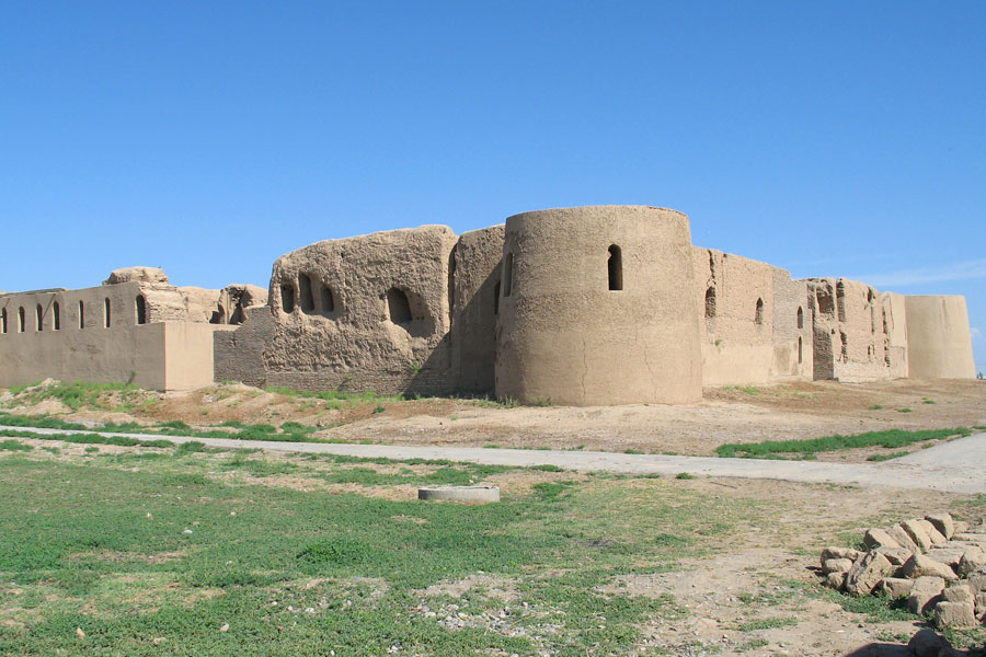 Kyrk Kiz fortress in  #Termez Country residence of the ruling  #Samanid dynasty in about 900 AD. #Khorasan