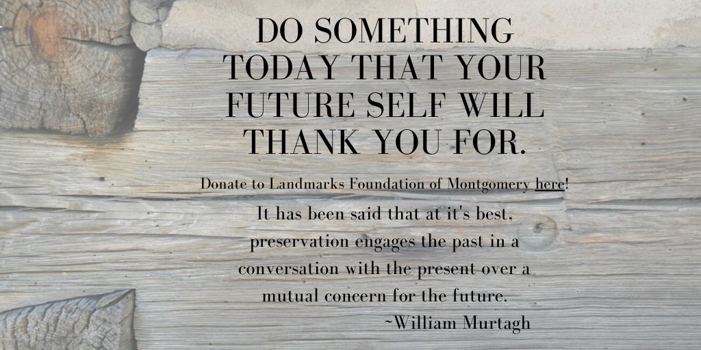Be a part of the preservation movement - click and give!
buff.ly/2BXbUaJ