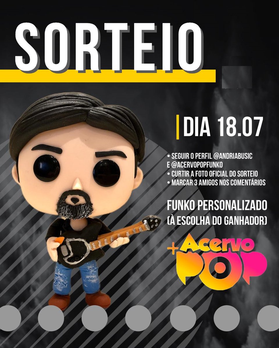 PROCURE A FOTO OFICIAL NO INSTAGRAM @andriabusic e CONCORRA