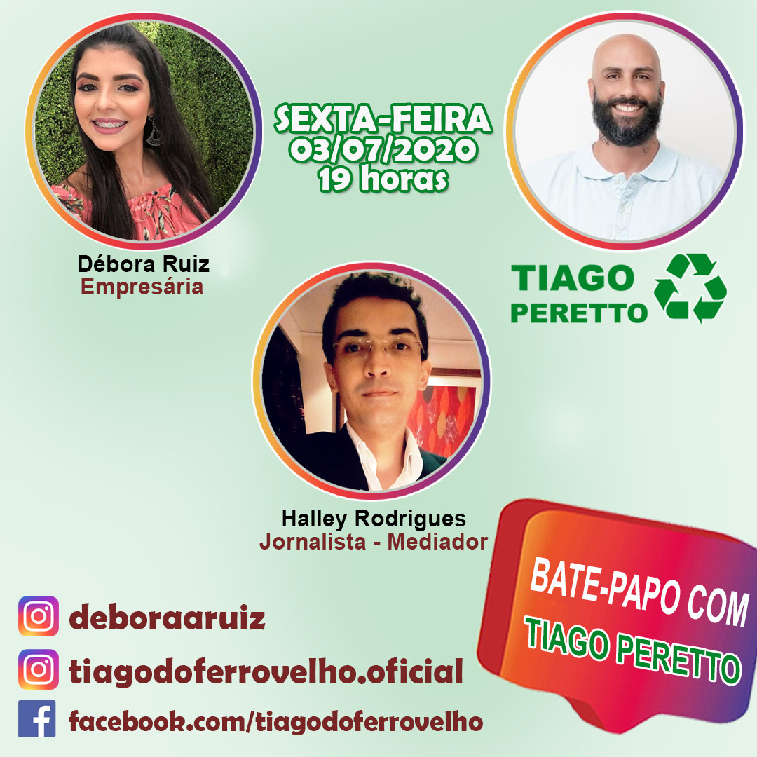 TiagoFerroVelho's tweet photo. É hoje a nossa live pelo Facebook e Instagram!!

Não percam!! 🙌🙌

Às 19 horas!! https://t.co/Xk1dVgYXUZ
