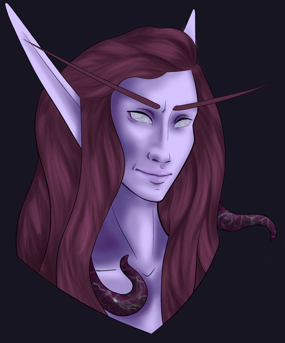 LocklinThureson's tweet photo. Go void or go home #voidelf #worldofwarcraft https://t.co/FkMhDdFXDq