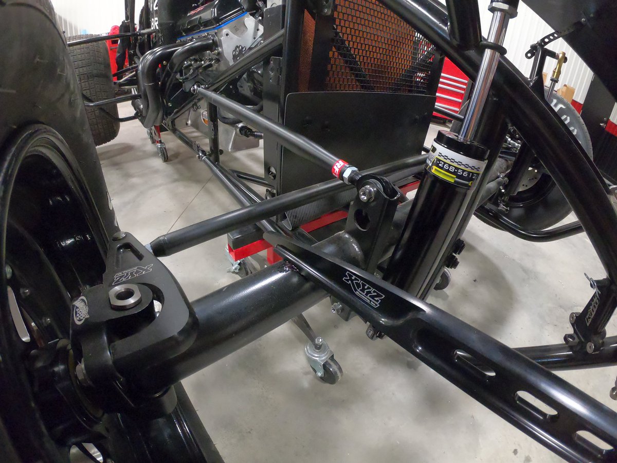 Put the finishing touches on the <a href="/AcklandRacing/">Nathan Ackland</a> 17x. Beautiful equipment. She’s ready for a shakedown tomorrow <a href="/Merrittville/">MerrittvilleSpeedway</a>.