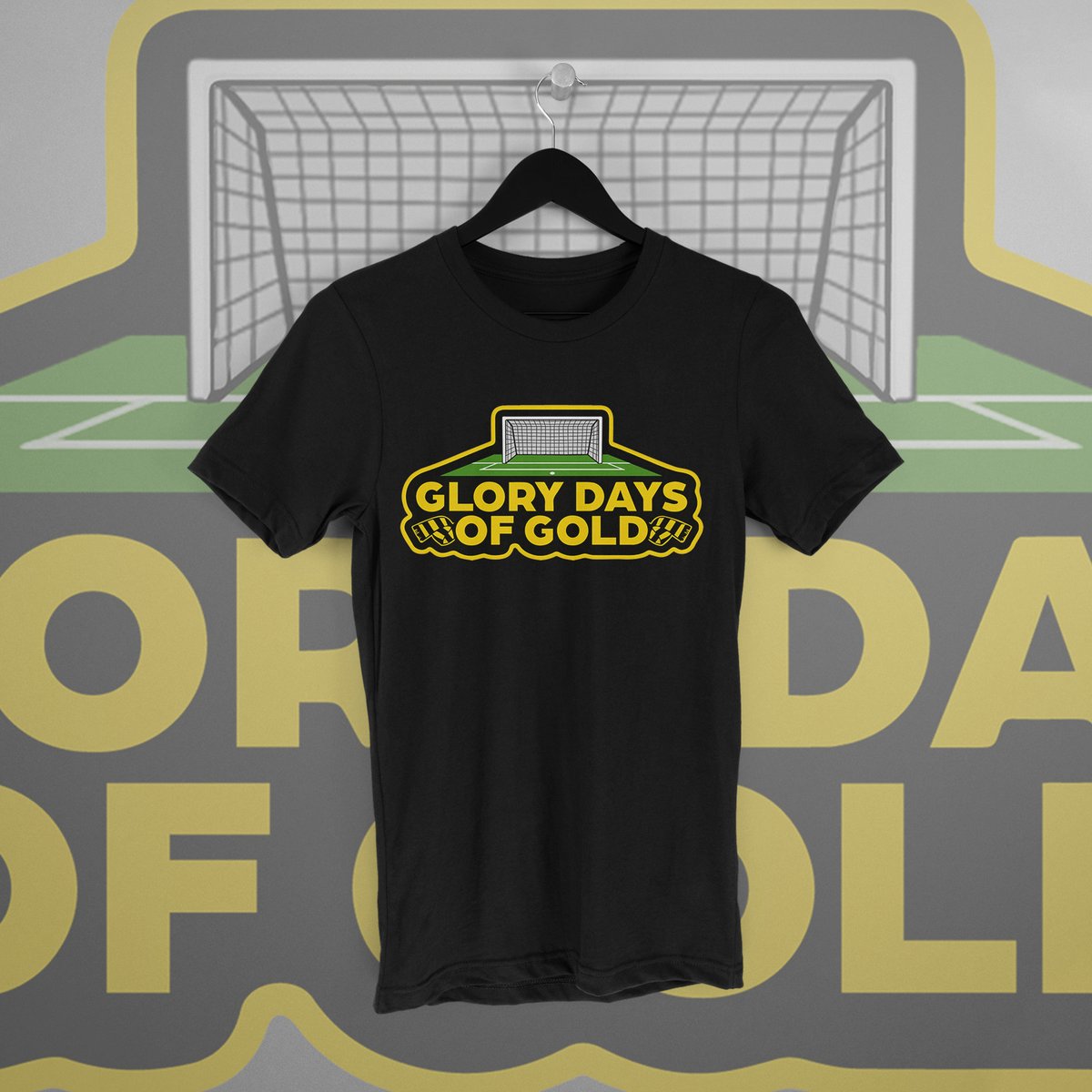 glorydaysofgold's tweet photo. We've had an absolutely excellent response to our TShirt Pre Order!  We're down to the last 10 Tshirt deals which include free episode sponsorship!  1st come 1st Served!, Thanks you to those who have not only bought Tshirts but donated too!, It's really appreciated! DM for info. https://t.co/Zy1FaQl9qn