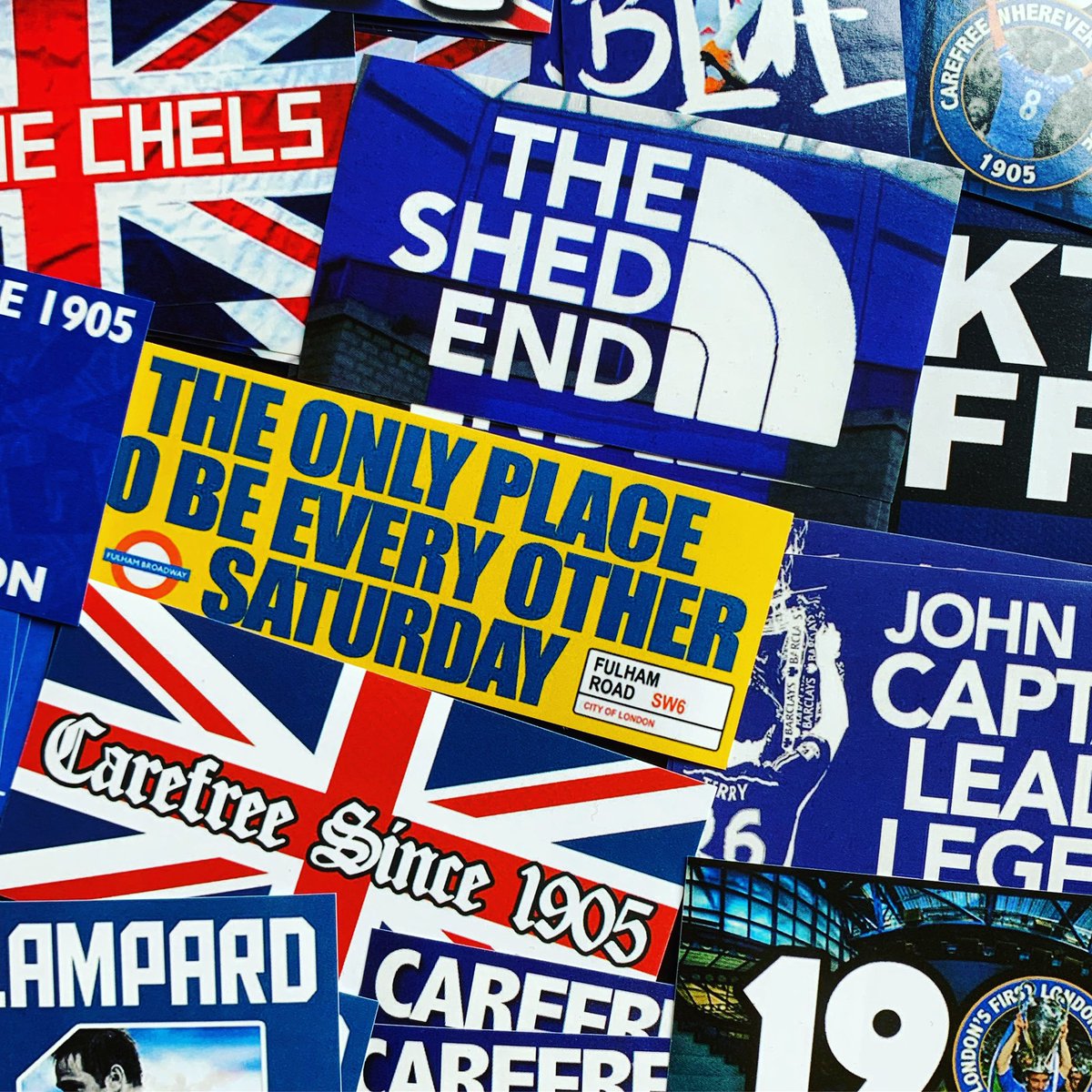 carefreemerch's tweet photo. Chelsea stickers available here https://t.co/OLJGsfFtQF #carefree #chelsea https://t.co/Wl4D0l6Xmu