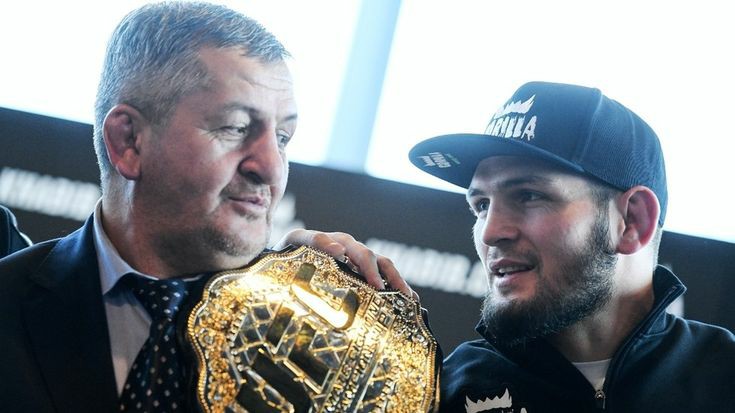 Pathanshafin1's tweet photo. UFC champion Khabib Nurmagomedov’s father passes away due to Covid-19 complications
#Innalillahi wa inna ilahi rajeun
#staystrongchamp
#bestcoach
@TeamKhabib https://t.co/wCh880eYRT